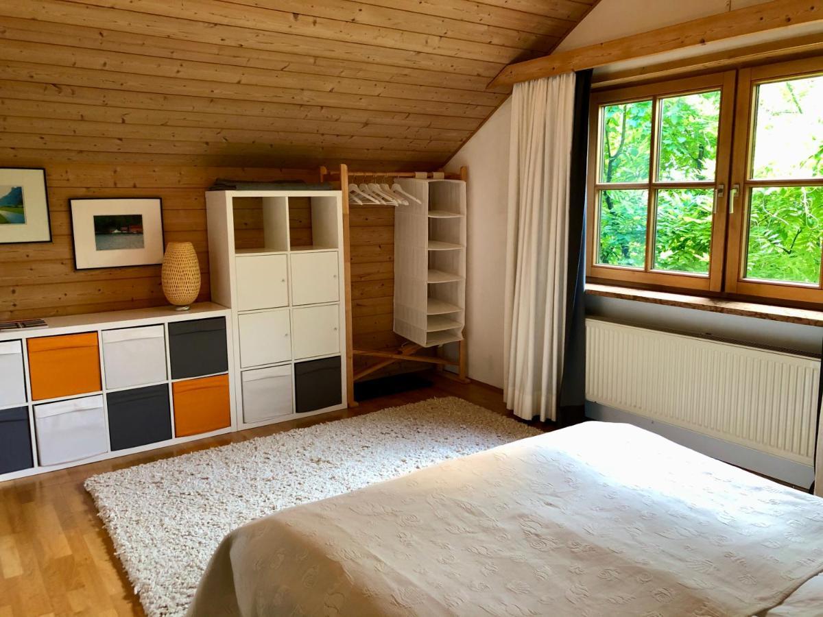 Charmante Ferienwohnung Mit Balkon Im 5-Seen-Land Hechendorf am Pilsensee Exterior photo