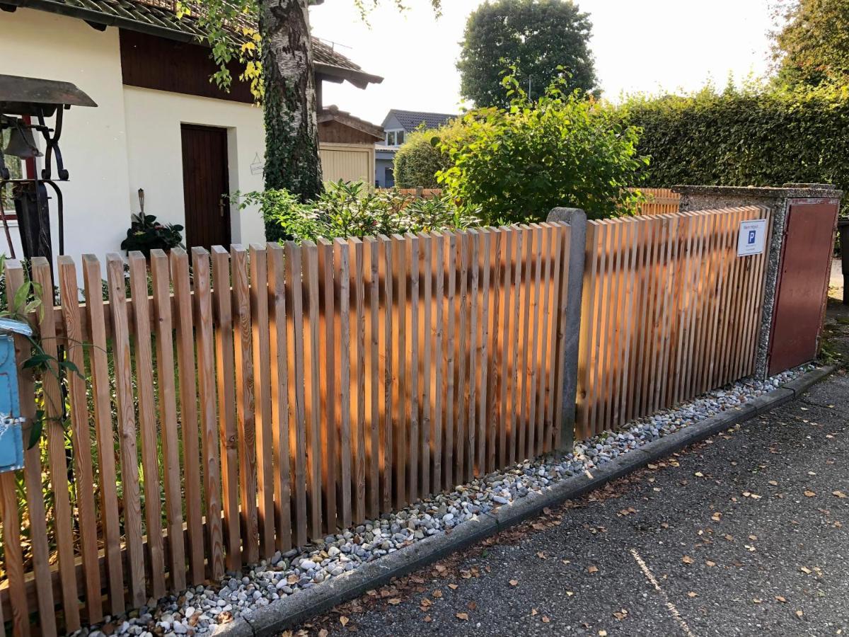 Charmante Ferienwohnung Mit Balkon Im 5-Seen-Land Hechendorf am Pilsensee Exterior photo
